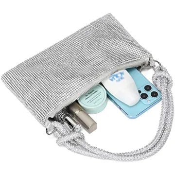 Chic Rhinestone Hobo Bag for Women Stylish Evening Accessory