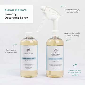 Clean Mama Eco-Friendly Laundry Detergent & Pre-Treater