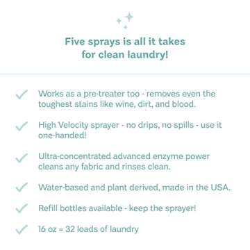 Clean Mama Eco-Friendly Laundry Detergent & Pre-Treater