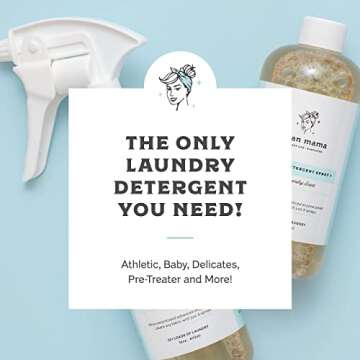 Clean Mama Eco-Friendly Laundry Detergent & Pre-Treater