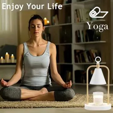 CASTLELIFE Candle Warmer Lamp - Timed Electric Melter