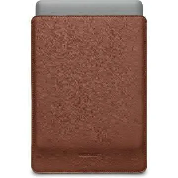 Woolnut Leather & Wool Sleeve Case for MacBook 13"