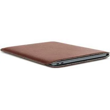 Woolnut Leather & Wool Sleeve Case for MacBook 13"