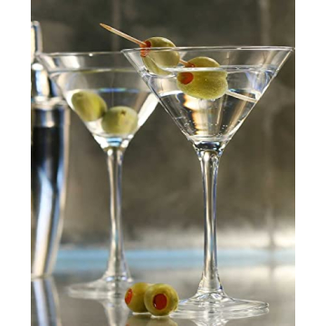 Elegant Set of 6 Martini Glasses for All Occasions