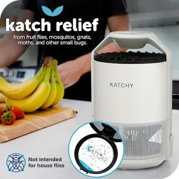 Katchy Indoor Insect Trap for Mosquitoes Gnats Fruit Flies