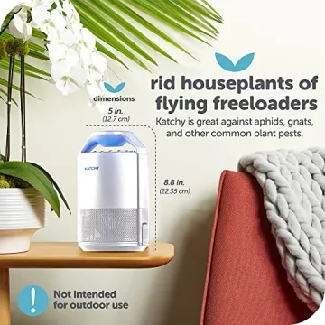 Katchy Indoor Insect Trap for Mosquitoes Gnats Fruit Flies