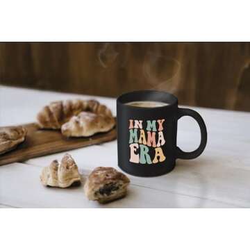 DOTAIN In My Mama Era Mug - Mama Mug, Mama Gifts, Mom Gifts, Mom Coffee Mug, Mom Mugs from Daughter Son, Mother's Day Gifts, Coffee Mug Gift, 11oz Ceramic Coffee Mug