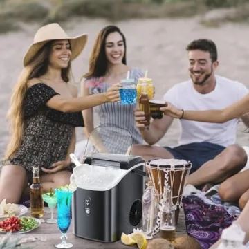 Antarctic Star Nugget Ice Maker for Home & Office