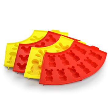 Disney Treat Mickey Gummy Maker, Red/Yellow