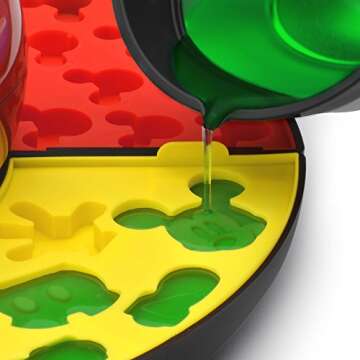 Disney Treat Mickey Gummy Maker, Red/Yellow
