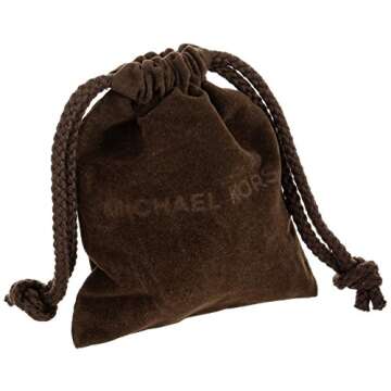 Michael Kors Gold-Tone Stainless Steel Earrings - Luxury Style