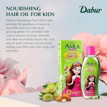 Dabur Amla Hair Oil for Kids' Strong and Healthy Hair