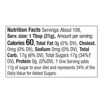 Amazon Fresh Wildflower Honey - Versatile 80 Oz Jar