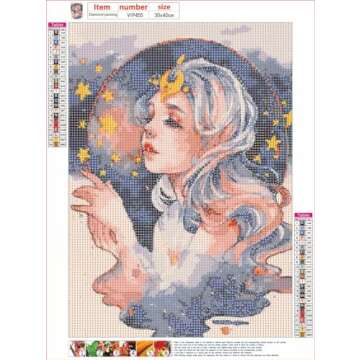 MMAHD 5D DIY Diamond Art Painting Kits for Adults,Flower Feast Girl Full Drill Embroidery Paintings Rhinestone Pasted DIY Painting Cross Stitch Arts Crafts for Home Wall Decor 11.8×15.8Inches