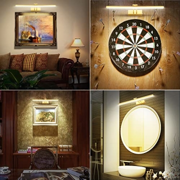 RAIFOOLLY Rechargeable Picture Light for Artwork Display