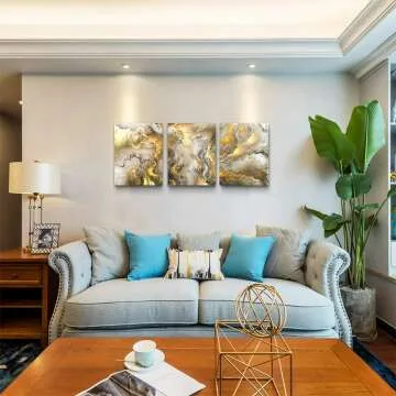 Modern Abstract Canvas Art Set for Home Decoration