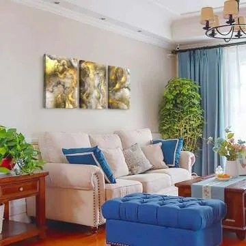 Modern Abstract Canvas Art Set for Home Decoration