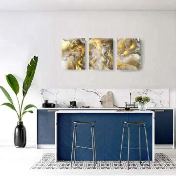 Modern Abstract Canvas Art Set for Home Decoration