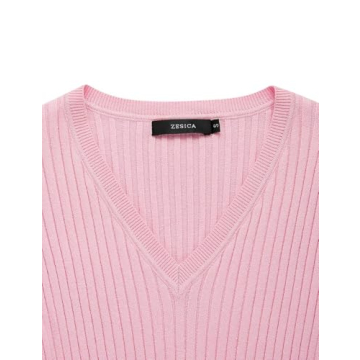 Elegant ZESICA Women's Sweater Dress Perfect for All Occasions