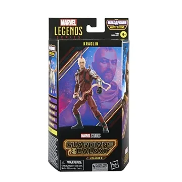 Marvel Legends Series Kraglin, Guardians of The Galaxy Vol. 3 6-Inch Collectible Action Figures, Toy...