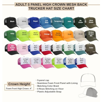 NACRE APPAREL Mama Puff Print Design Trucker Hat Vinyl Puff Printed Trucker Hat Foam Trucker Hat #087