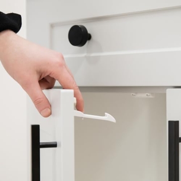 Home Safety Cabinet Drawer Latch 12pk for Families