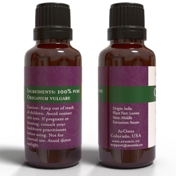ArOmis Oregano Essential Oil for Aromatherapy 100% Pure