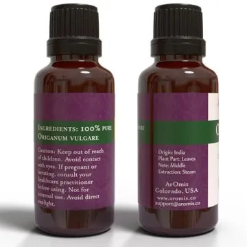 ArOmis Oregano Essential Oil for Aromatherapy 100% Pure