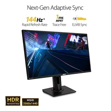 ASUS TUF Gaming 27" 2K Monitor - 165Hz G-SYNC Compatible
