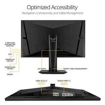 ASUS TUF Gaming 27" 2K Monitor - 165Hz G-SYNC Compatible