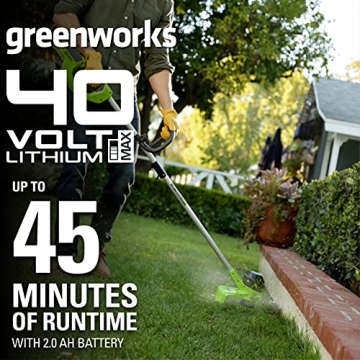Greenworks 40V 12" Cordless String Trimmer for All Users