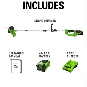 Greenworks 40V 12" Cordless String Trimmer for All Users