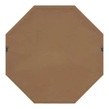 Kate and Laurel Rhodes Glam Octagon Mirror for Modern Decor