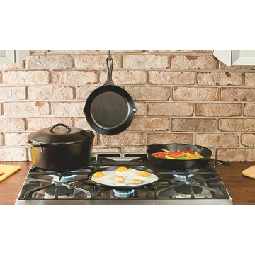 Lodge Pre-Seasoned 7-Quart Cast Iron Dutch Oven with Dual Handles