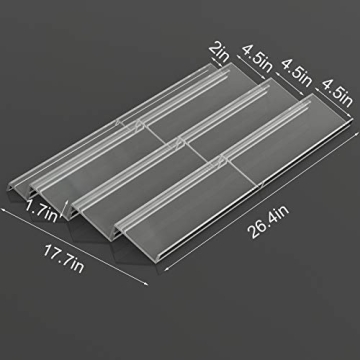 NIUBEE 4 Tier Adjustable Spice Rack for Organized Kitchens