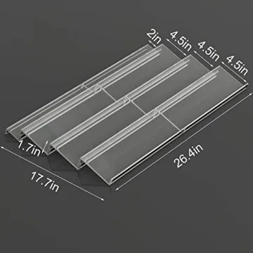 NIUBEE 4 Tier Adjustable Spice Rack for Organized Kitchens