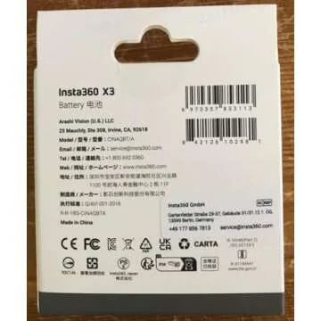 Insta360 X3 High Capacity Battery for Unlimited Filming