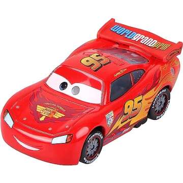 6 PCS Toys Car 2 3 Mater Chick Hicks The King Doc Hudson Sheriff Diecast Car Toy Set for Boy Kids Gi...