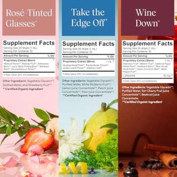 Herbal Tinctures Set - Relaxation Without Alcohol