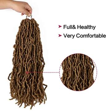 14 Inch Soft Locs Crochet Hair for Black Women - #27
