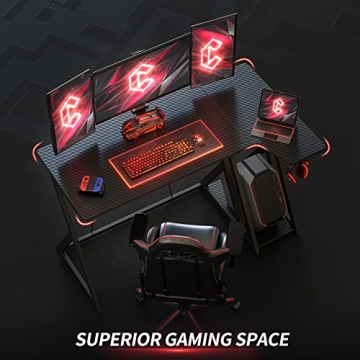 CubiCubi Aurora Gaming Desk - Compact and Stylish Gaming Solution