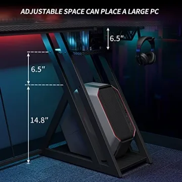 CubiCubi Aurora Gaming Desk - Compact and Stylish Gaming Solution