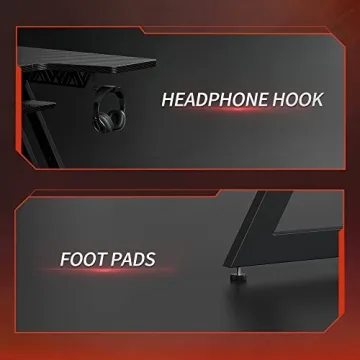 CubiCubi Aurora Gaming Desk - Compact and Stylish Gaming Solution