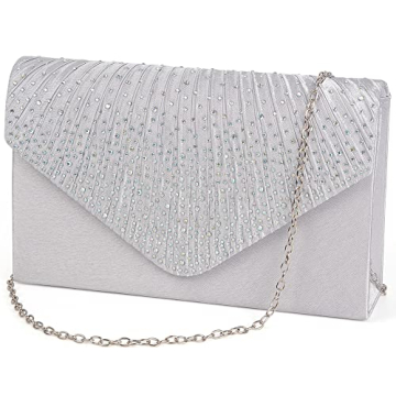 BBjinronjy Clutch Purse for Women Evening Bags for Women Formal Wedding Party Cocktail Prom Crossbod...