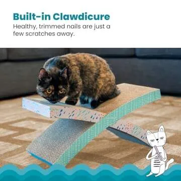 Petstages Easy Life Hammock Cat Scratcher with Catnip