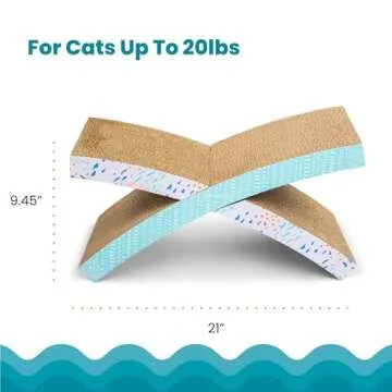 Petstages Easy Life Hammock Cat Scratcher with Catnip