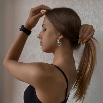 Chunky Gold Knot Earrings - Trendy Statement Jewelry