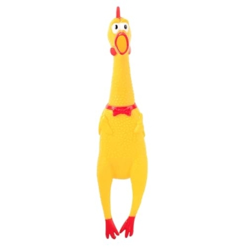 POPLAY Rubber Chicken - The Ultimate Gag Toy for Laughter