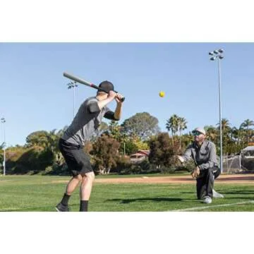 SKLZ Premium Impact Baseballs Training 6-Pack | Yellow