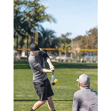 SKLZ Premium Impact Baseballs Training 6-Pack | Yellow